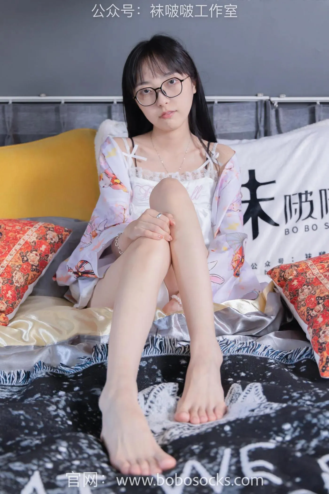 [BoBoSocks袜啵啵]NO.112 稚予-人字拖、肉丝 [140P]插图6